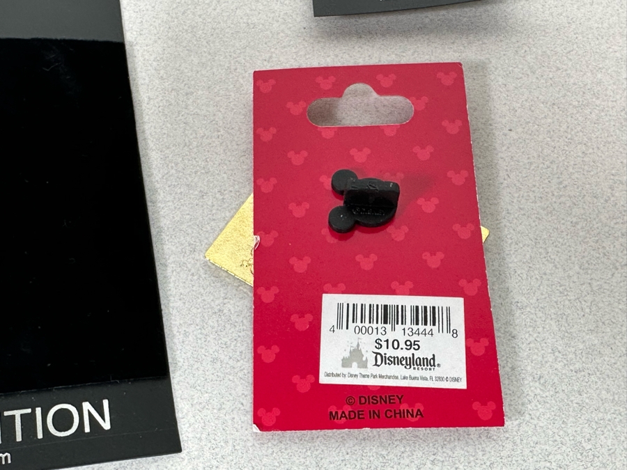 Collection Of Vintage Disneyland Trading Pins New On Cards - Nine Limited Edition Pins Tinker Bell [Photo 16]