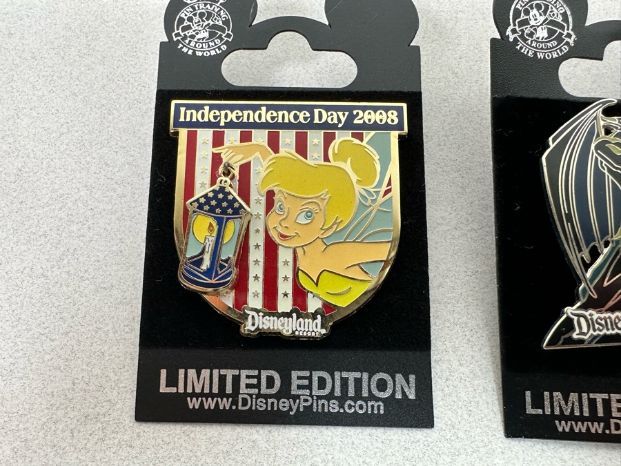 Collection Of Vintage Disneyland Limited Edition Trading Pins New On Cards [Photo 4]