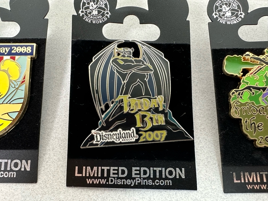 Collection Of Vintage Disneyland Limited Edition Trading Pins New On Cards [Photo 5]