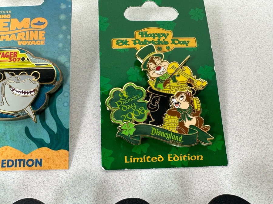 Collection Of Vintage Disneyland Limited Edition Trading Pins New On Cards [Photo 8]