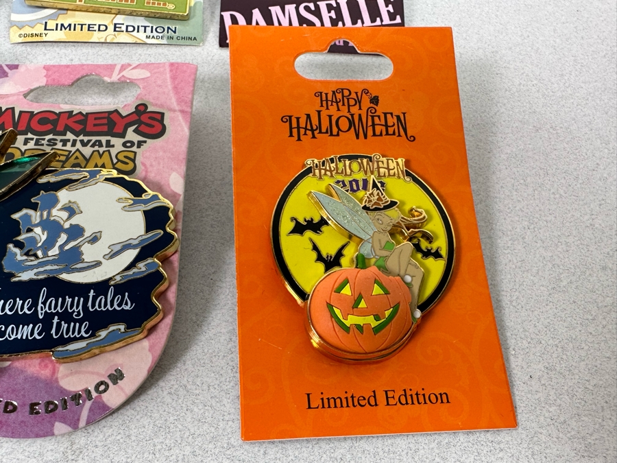 Collection Of Vintage Disneyland Limited Edition Trading Pins New On Cards [Photo 7]