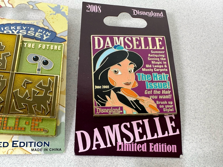 Collection Of Vintage Disneyland Limited Edition Trading Pins New On Cards [Photo 8]