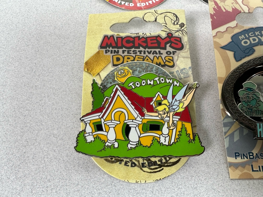 Collection Of Vintage Disneyland Limited Edition Trading Pins New On Cards [Photo 4]