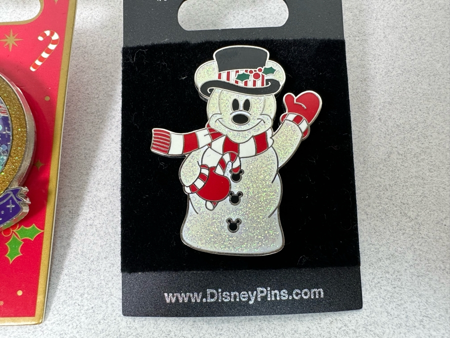 Collection Of Vintage Disneyland Trading Pins New On Cards [Photo 4]