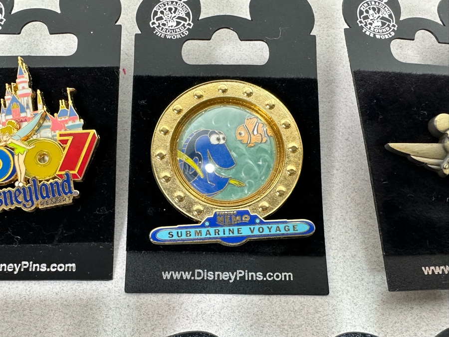 Collection Of Vintage Disneyland Trading Pins New On Cards [Photo 15]