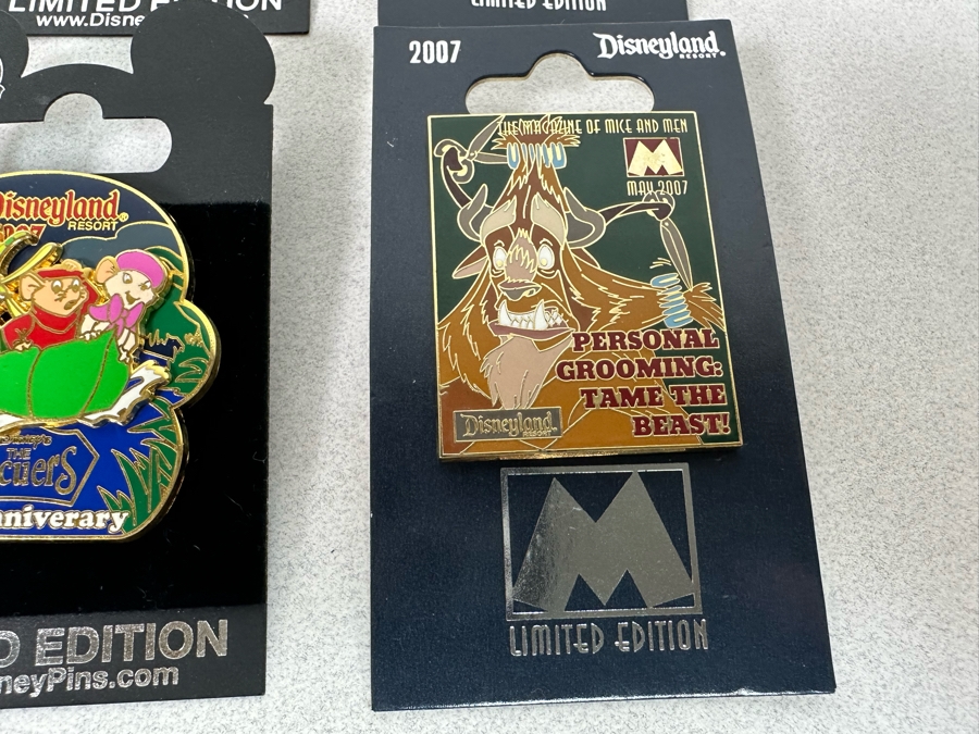Collection Of Vintage Disneyland Limited Edition Trading Pins New On Cards [Photo 8]