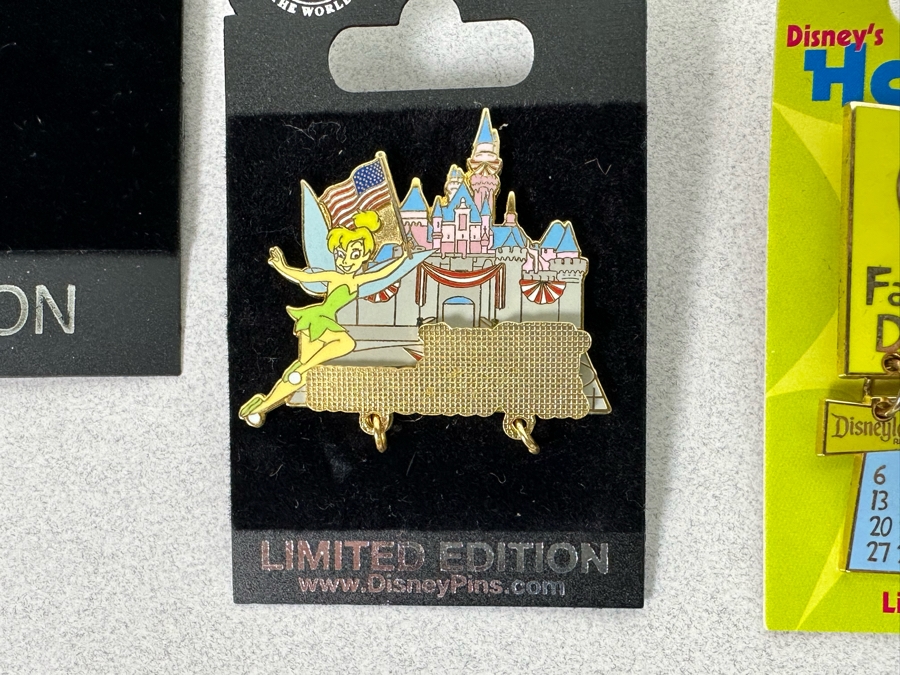 Collection Of Vintage Disneyland Limited Edition Trading Pins New On Cards [Photo 10]