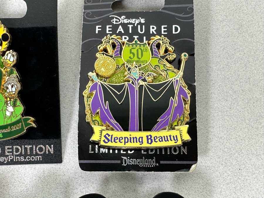 Collection Of Vintage Disneyland Limited Edition Trading Pins New On Cards [Photo 9]