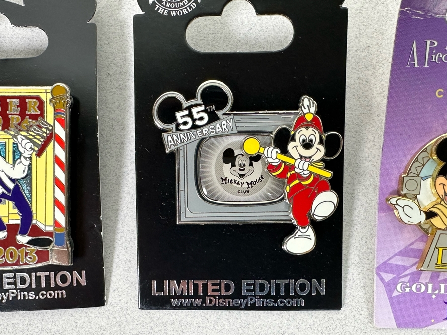 Collection Of Vintage Disneyland Trading Pins New On Cards [Photo 5]