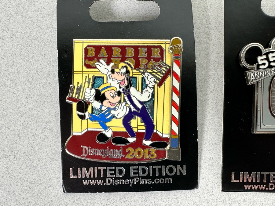 Collection Of Vintage Disneyland Trading Pins New On Cards [Photo 4]