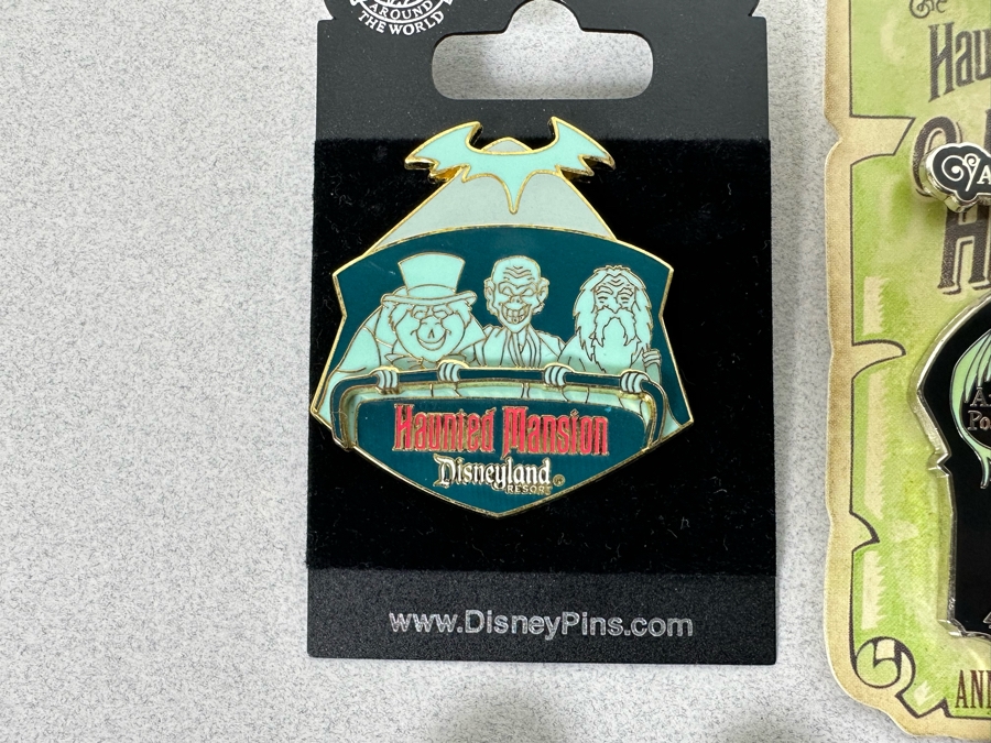 Collection Of Vintage Disneyland Trading Pins New On Cards - Two Limited Edition Pins [Photo 7]