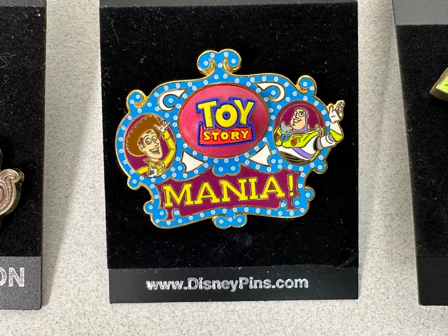 Collection Of Vintage Disneyland Trading Pins New On Cards - Two Limited Edition Pins [Photo 9]