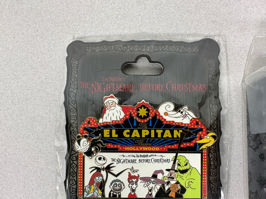 Collection Of Vintage Disneyland The Nightmare Before Christmas Trading Pins New On Cards [Photo 4]