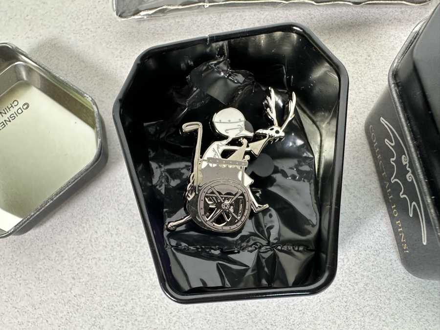 Collection Of Vintage Disneyland The Nightmare Before Christmas Trading Pins New On Cards [Photo 11]