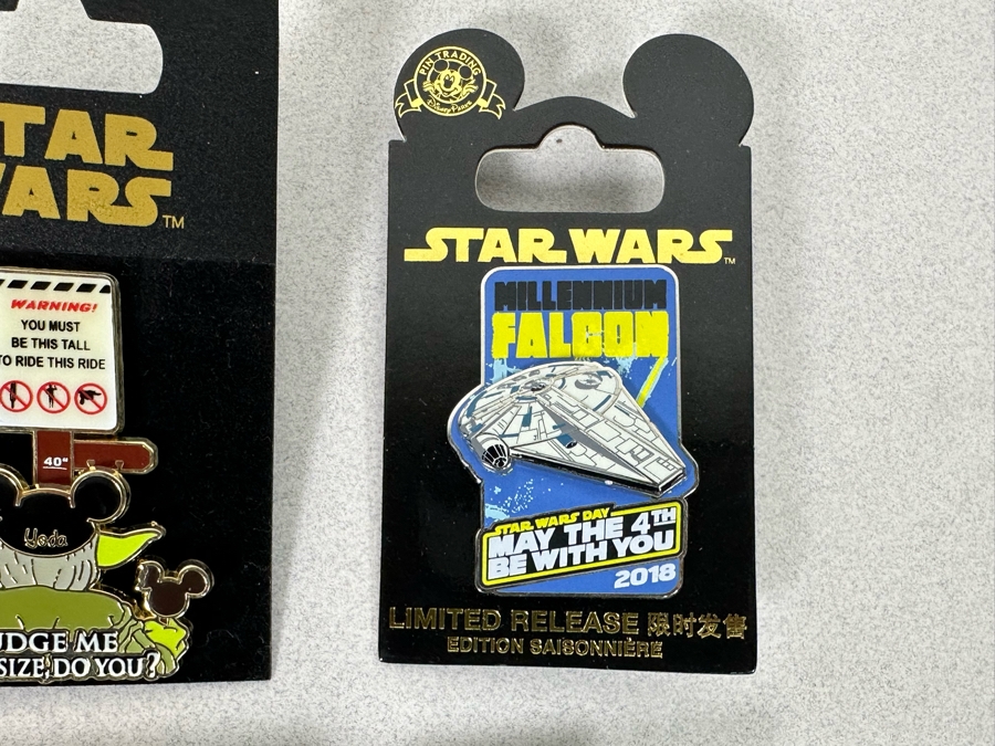Collection Of Vintage Disneyland Trading Pins New On Cards [Photo 4]