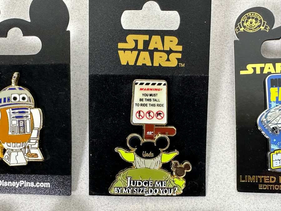 Collection Of Vintage Disneyland Trading Pins New On Cards [Photo 6]