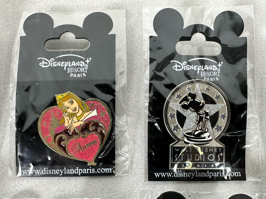 Collection Of Vintage Disneyland Trading Pins New On Cards [Photo 6]