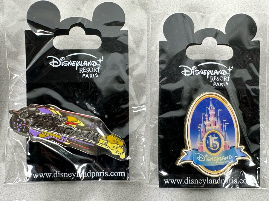 Collection Of Vintage Disneyland Trading Pins New On Cards [Photo 7]