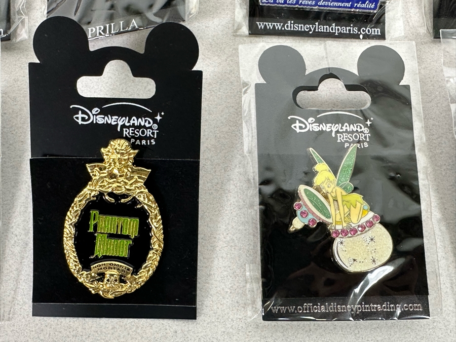 Collection Of Vintage Disneyland Trading Pins New On Cards [Photo 13]