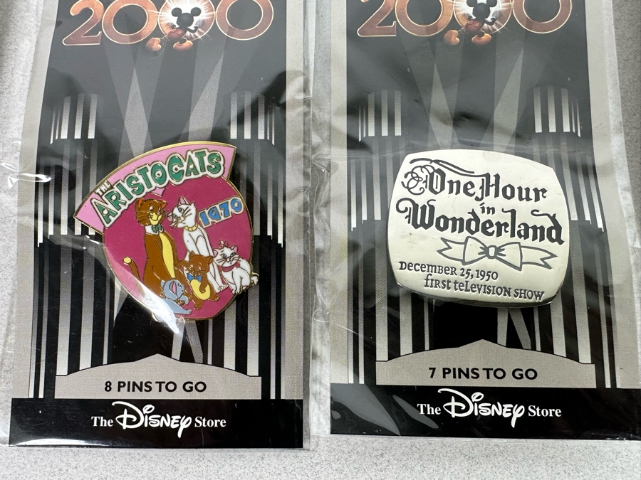 Collection Of Vintage Disneyland Trading Pins New On Cards Year 2000 Millennium Countdown [Photo 14]