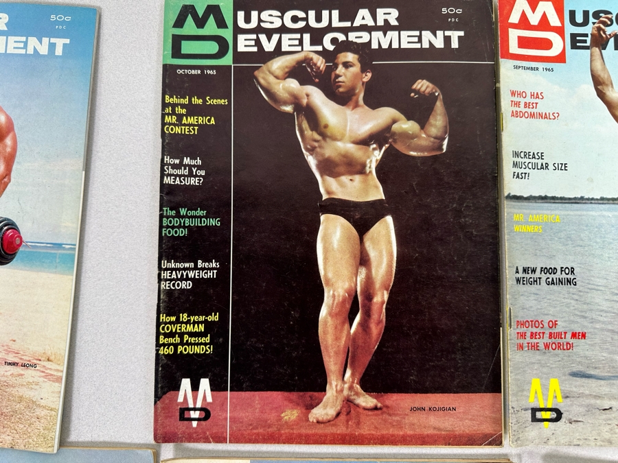 Vintage 1965-1971 Muscular Development (Bodybuilding) Magazines [Photo 5]