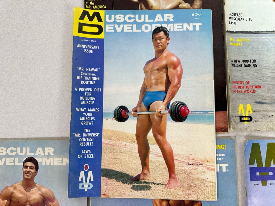 Vintage 1965-1971 Muscular Development (Bodybuilding) Magazines [Photo 3]
