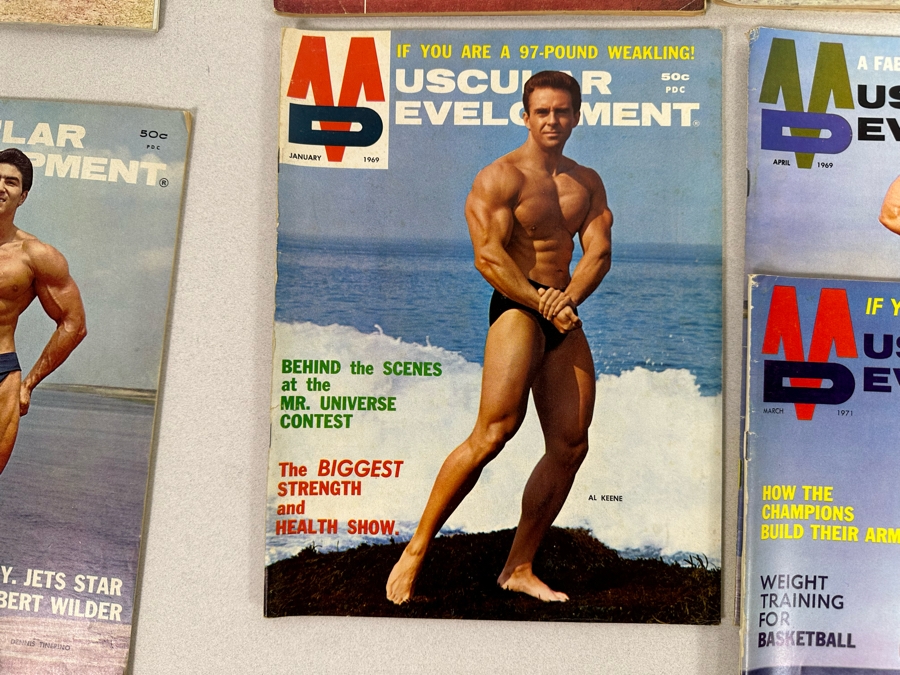 Vintage 1965-1971 Muscular Development (Bodybuilding) Magazines [Photo 9]