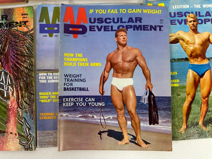 Vintage 1965-1971 Muscular Development (Bodybuilding) Magazines [Photo 13]
