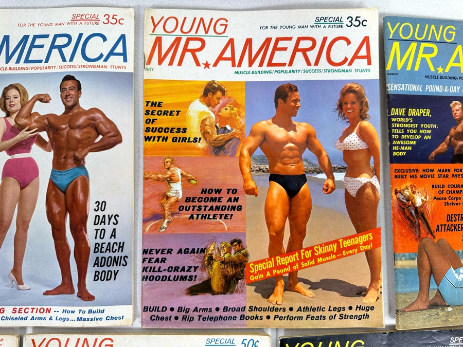 Vintage 1964 Young Mr. America (Bodybuilding) Magazines [Photo 7]
