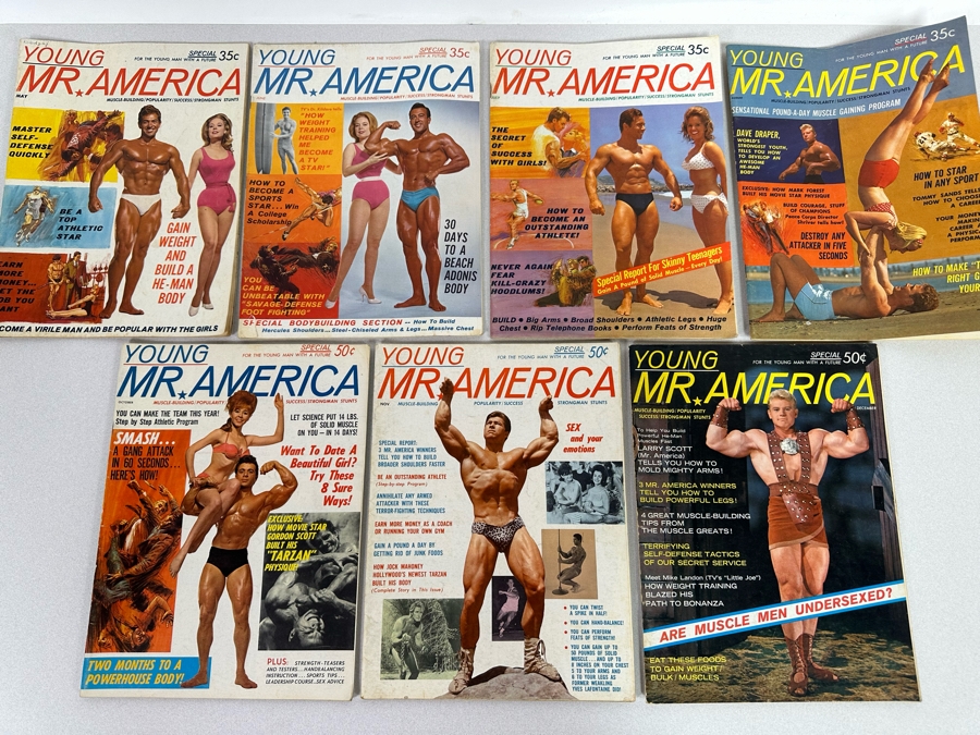 Vintage 1964 Young Mr. America (Bodybuilding) Magazines [Photo 3]