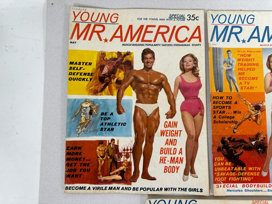 Vintage 1964 Young Mr. America (Bodybuilding) Magazines [Photo 4]