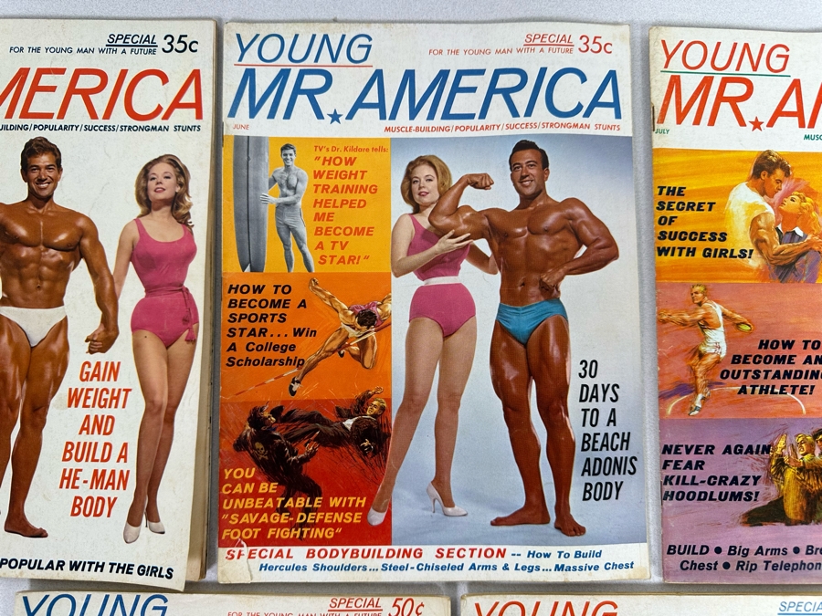 Vintage 1964 Young Mr. America (Bodybuilding) Magazines [Photo 6]