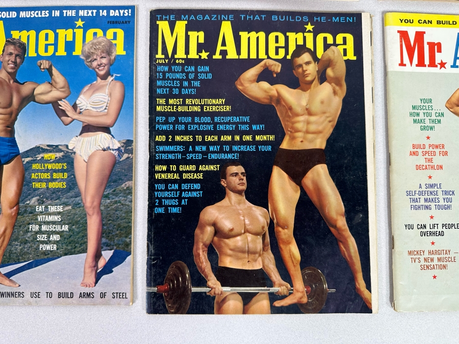 Vintage 1961-1963 Mr. America (Bodybuilding) Magazines [Photo 14]