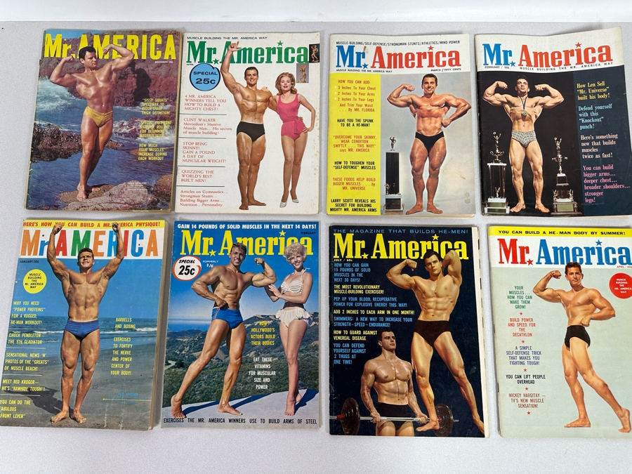 Vintage 1961-1963 Mr. America (Bodybuilding) Magazines [Photo 3]