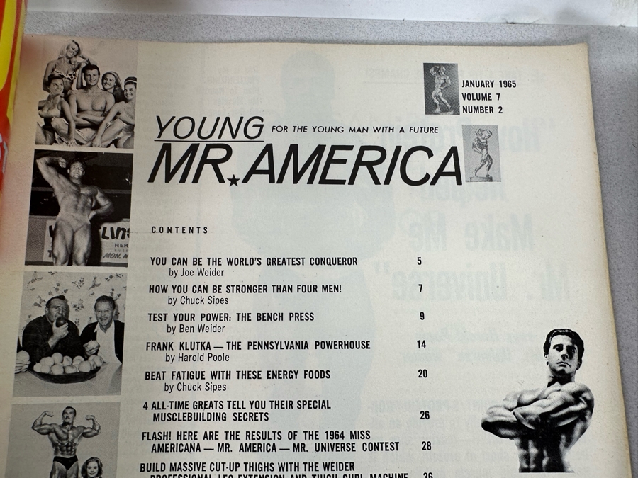 Vintage 1963-1966 Mr. America (Bodybuilding) Magazines [Photo 7]