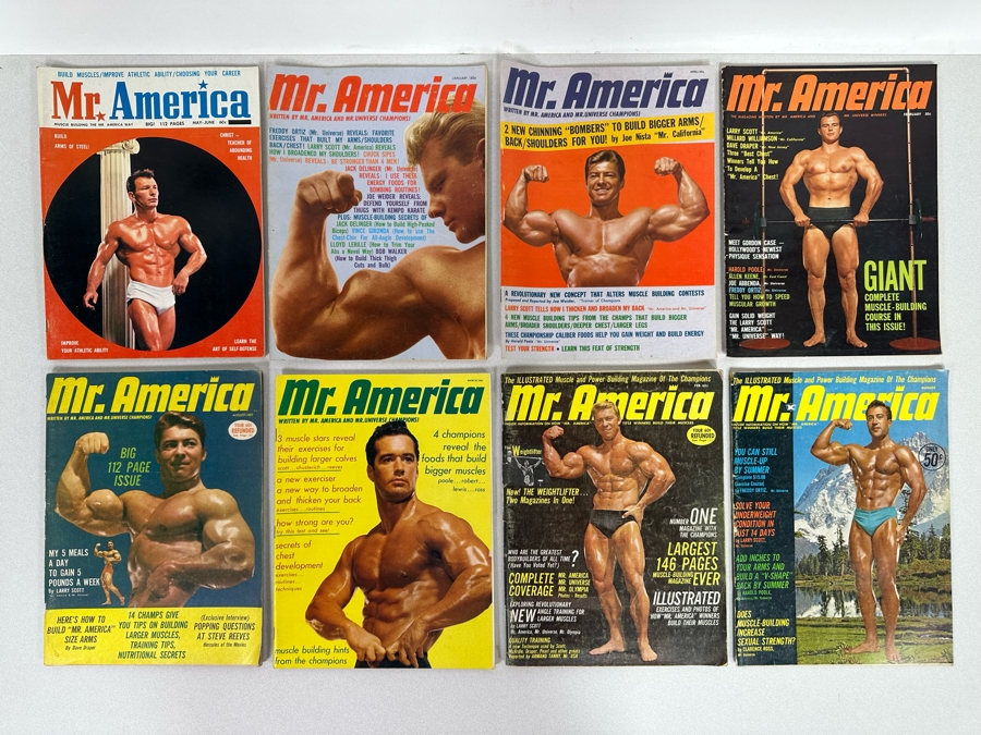 Vintage 1963-1966 Mr. America (Bodybuilding) Magazines [Photo 2]
