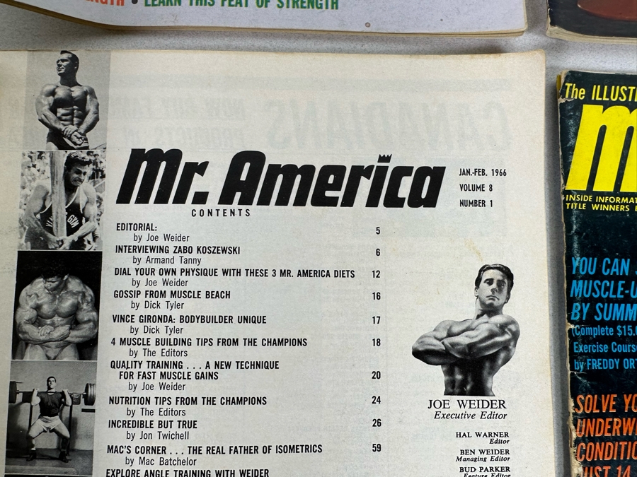 Vintage 1963-1966 Mr. America (Bodybuilding) Magazines [Photo 13]