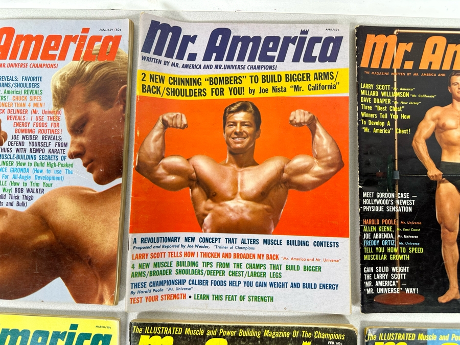 Vintage 1963-1966 Mr. America (Bodybuilding) Magazines [Photo 8]