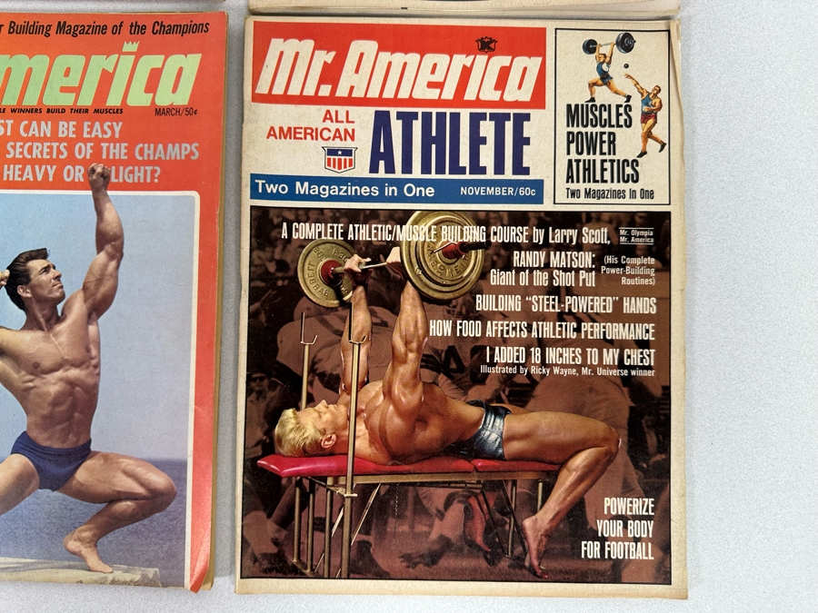 Vintage 1966-1967 Mr. America (Bodybuilding) Magazines [Photo 14]