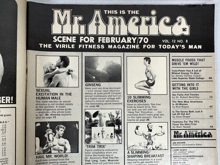 Vintage 1967-1970 Mr. America (Bodybuilding) Magazines [Photo 18]