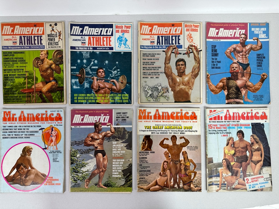 Vintage 1967-1970 Mr. America (Bodybuilding) Magazines [Photo 2]