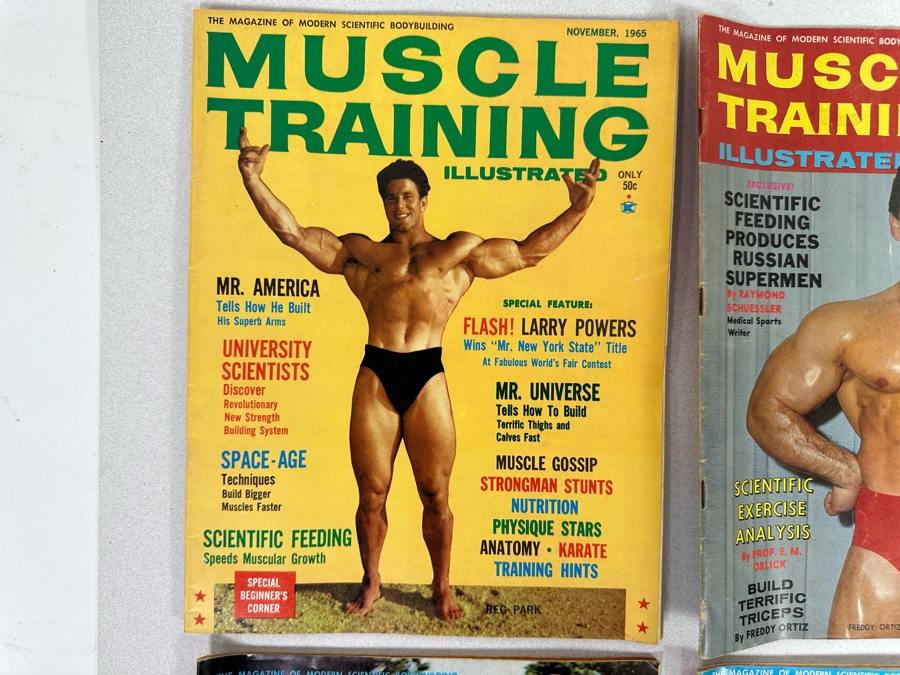 Vintage 1965-1967 Muscle Training Illustrated (Bodybuilding) Magazines [Photo 3]