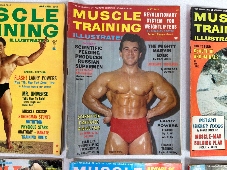 Vintage 1965-1967 Muscle Training Illustrated (Bodybuilding) Magazines [Photo 5]