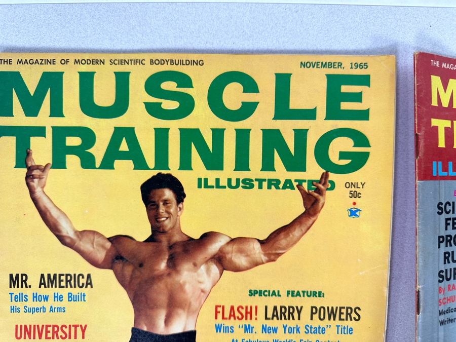 Vintage 1965-1967 Muscle Training Illustrated (Bodybuilding) Magazines [Photo 4]