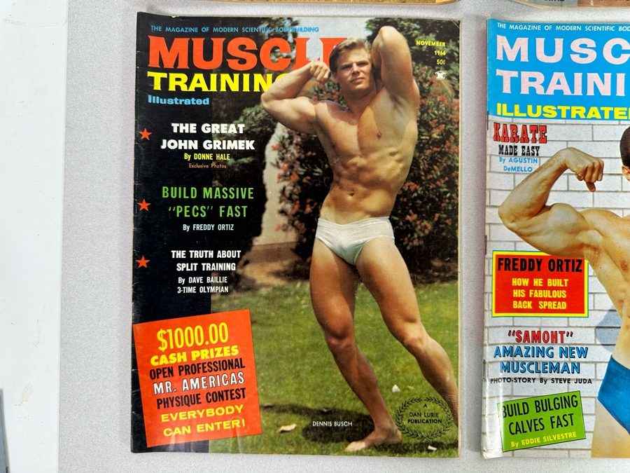 Vintage 1965-1967 Muscle Training Illustrated (Bodybuilding) Magazines [Photo 8]