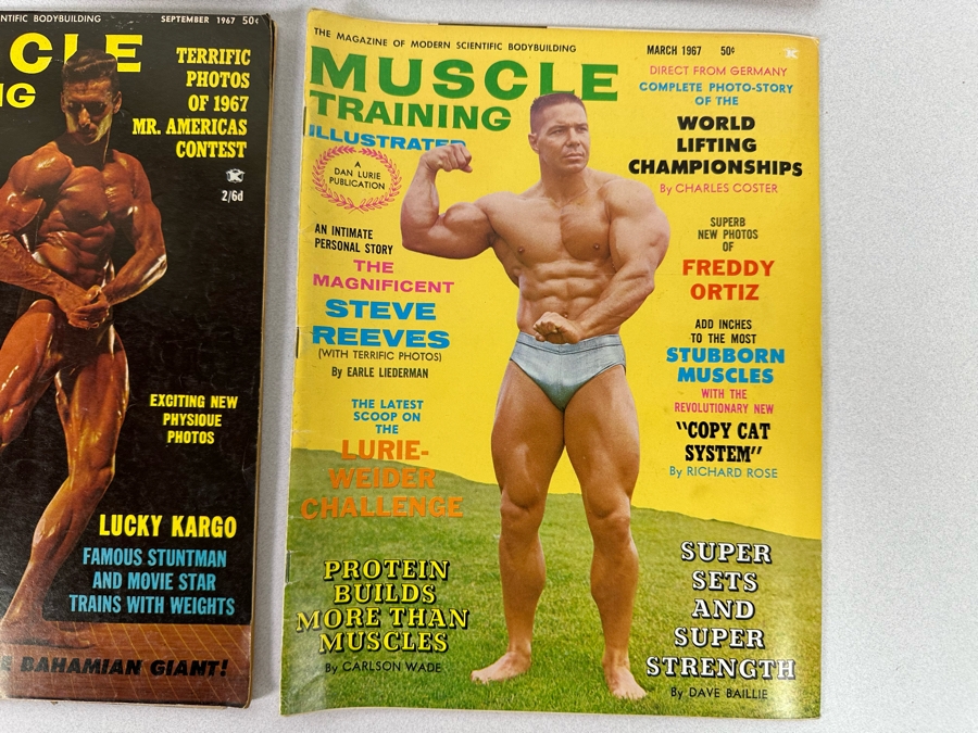 Vintage 1965-1967 Muscle Training Illustrated (Bodybuilding) Magazines [Photo 11]