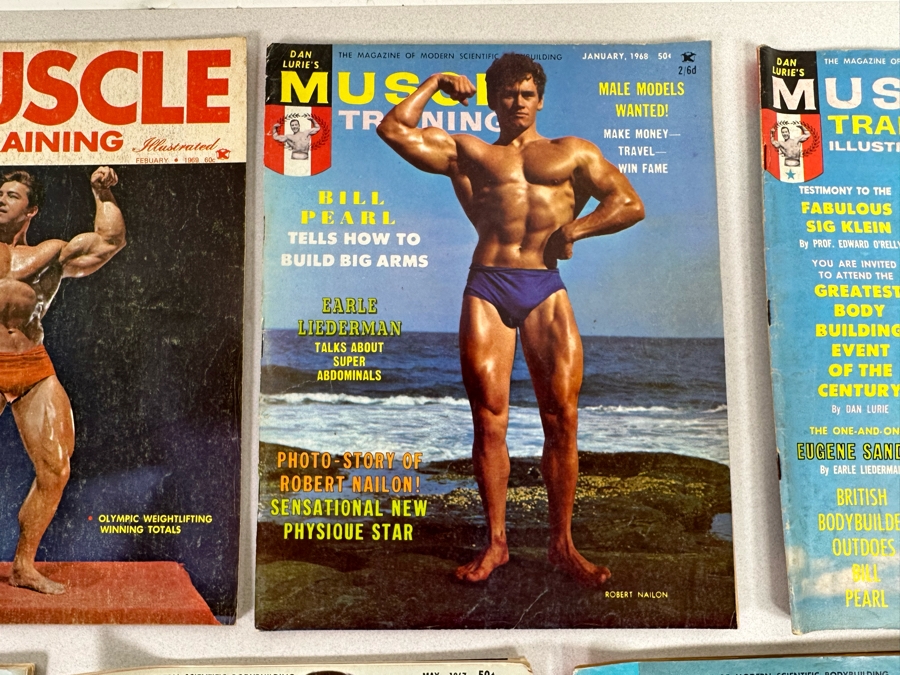 Vintage 1967-1969 Muscle Training Illustrated (Bodybuilding) Magazines [Photo 7]