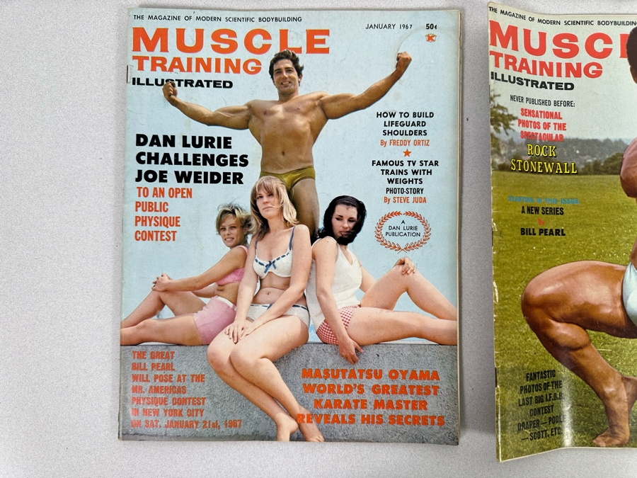Vintage 1967-1969 Muscle Training Illustrated (Bodybuilding) Magazines [Photo 9]