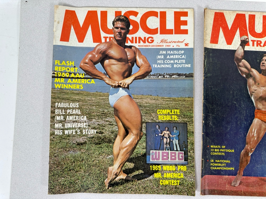 Vintage 1967-1969 Muscle Training Illustrated (Bodybuilding) Magazines [Photo 4]