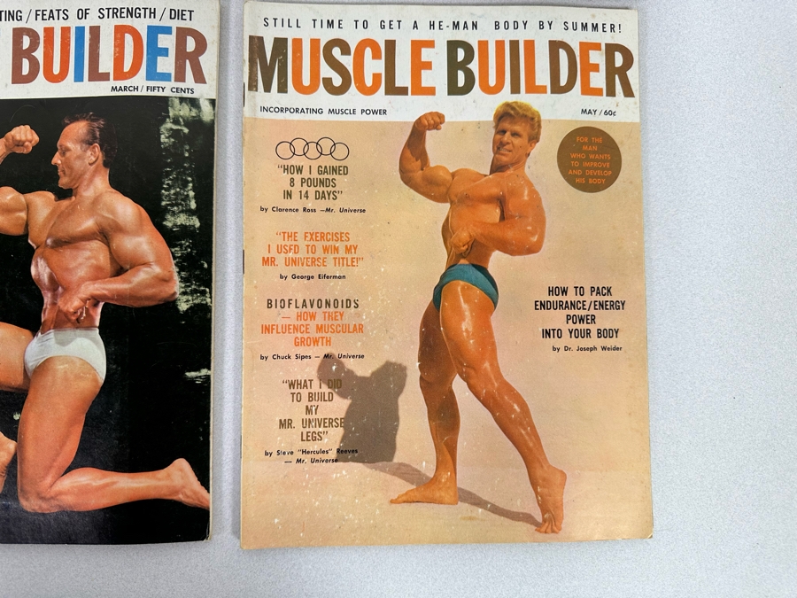 Vintage 1962-1963 Muscle Builder (Bodybuilding) Magazines [Photo 12]